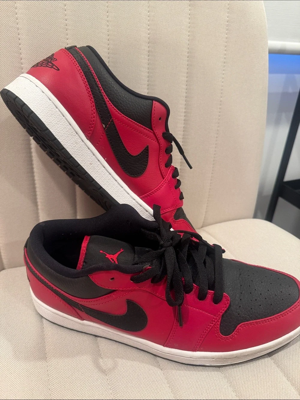 Nike Air Jordan 1 Low Red/Black Men’s Sneaker